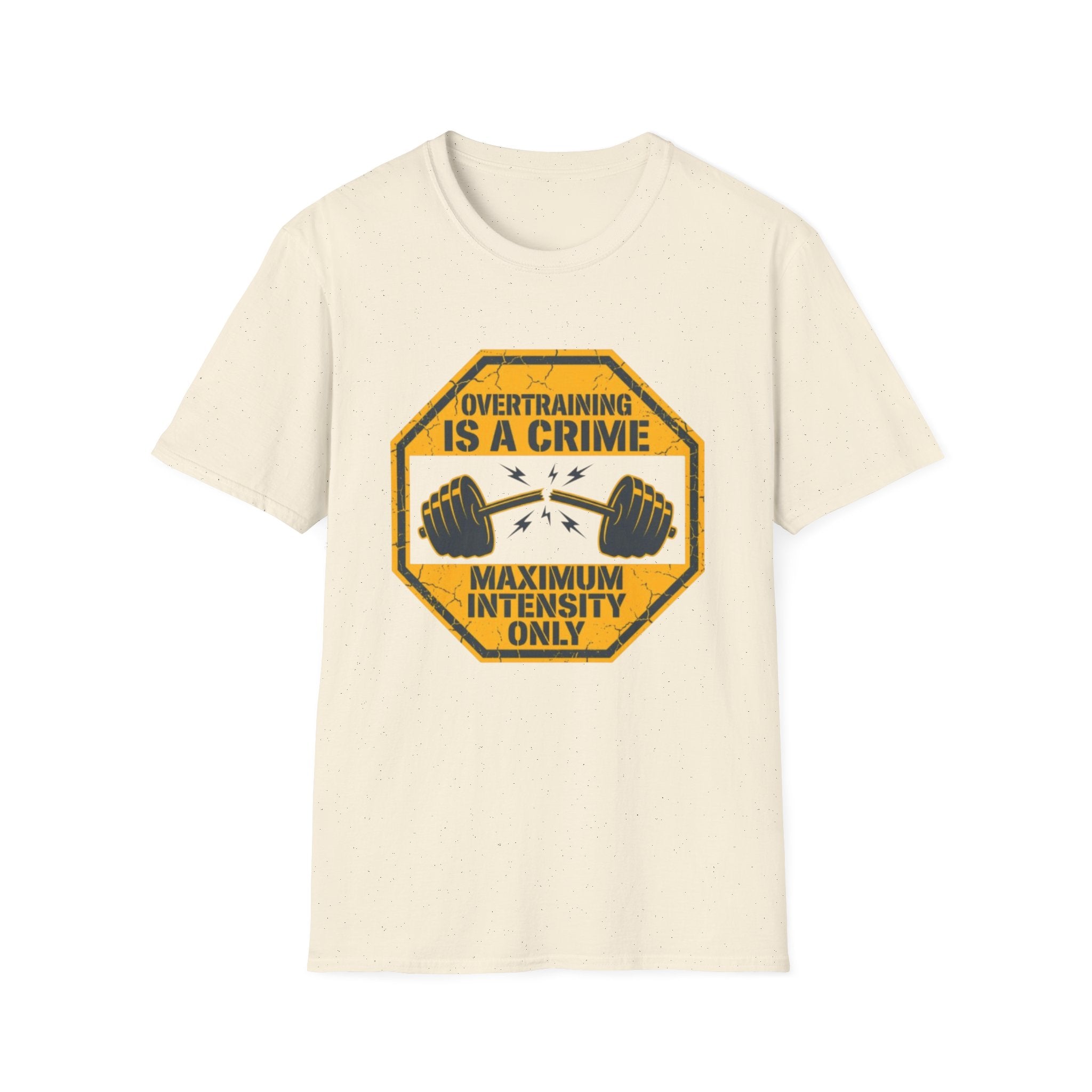 Overtraining Is a Crime T-Shirt