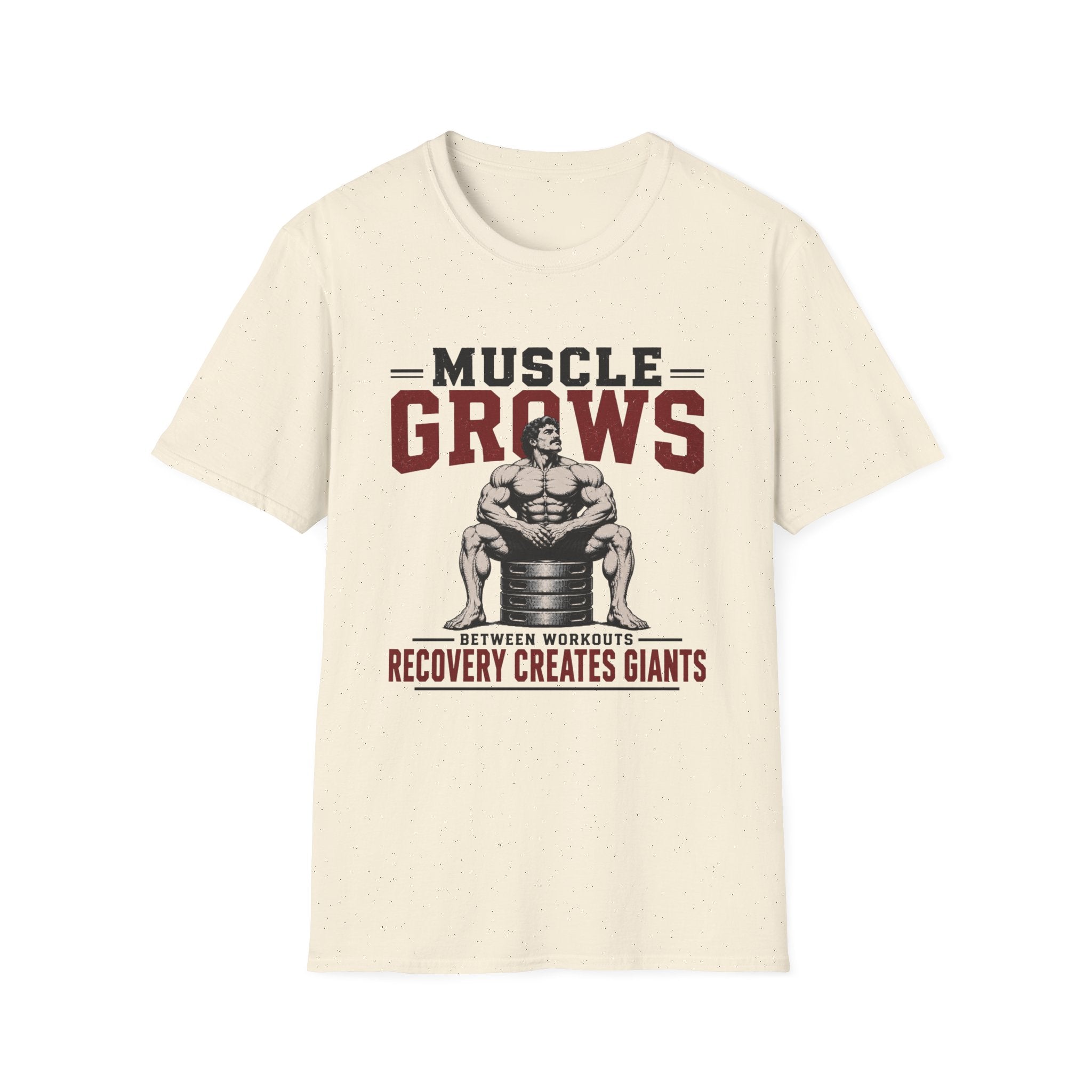 Muscle Grows - Recovery Creates Giants T-Shirt