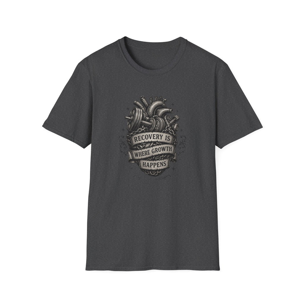 Recovery Is Where Growth Happens T‑Shirt