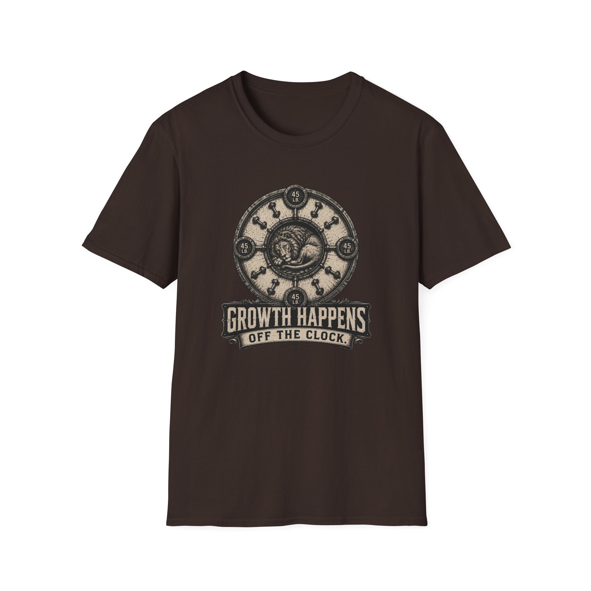 Growth Happens Off The Clock T-Shirt