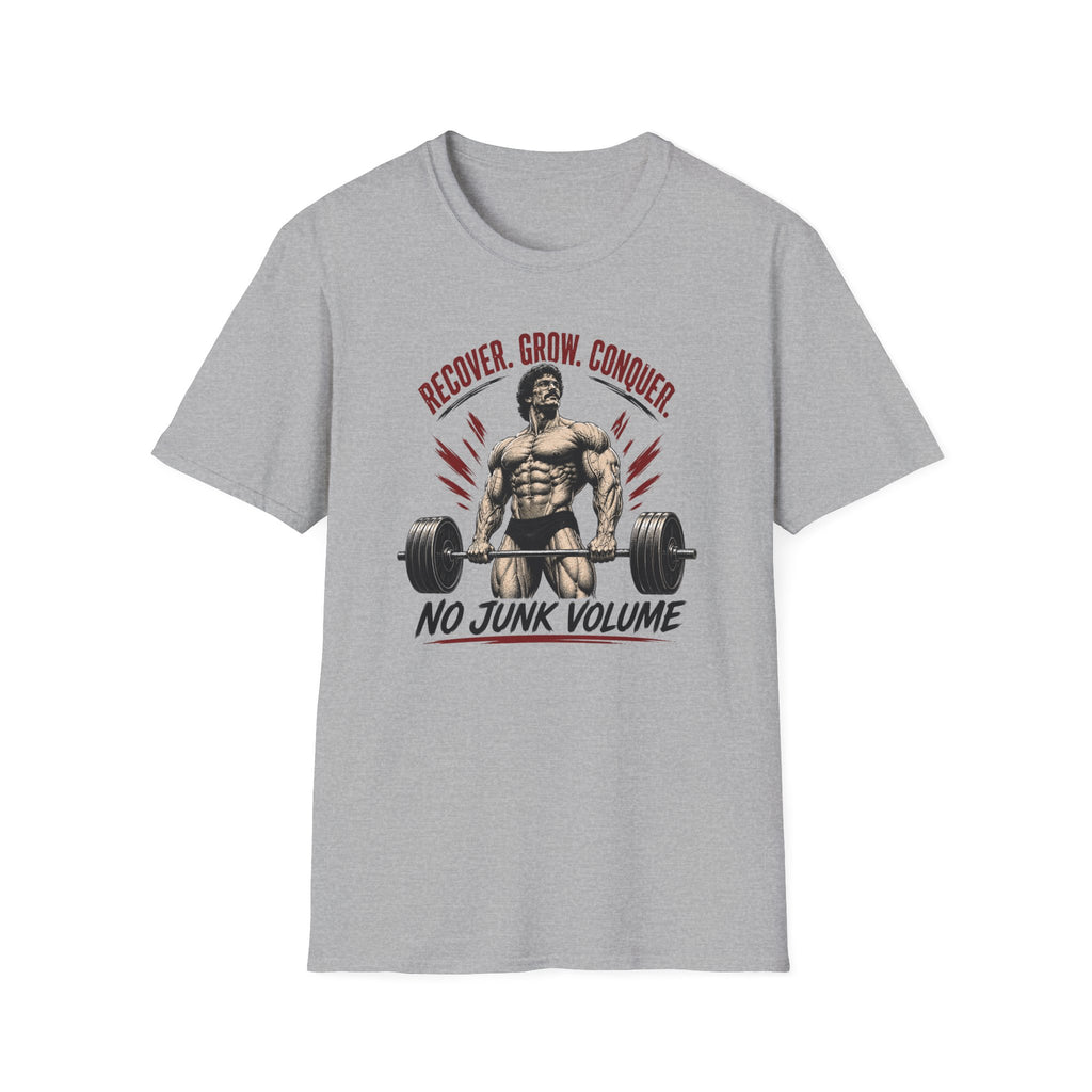 Recover Grow Conquer , No Junk Volume T-Shirt
