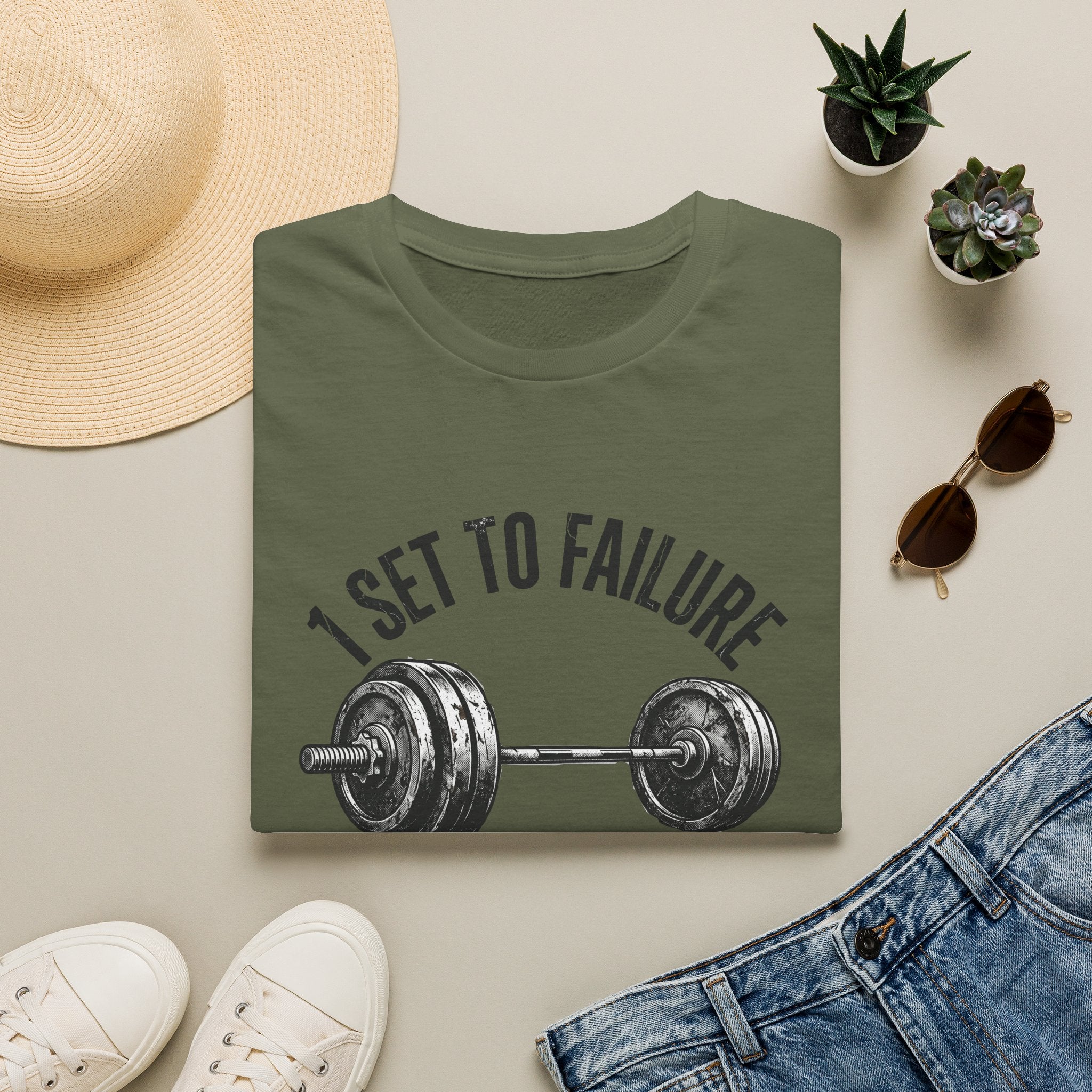 I Set to Failure Barbell T-Shirt