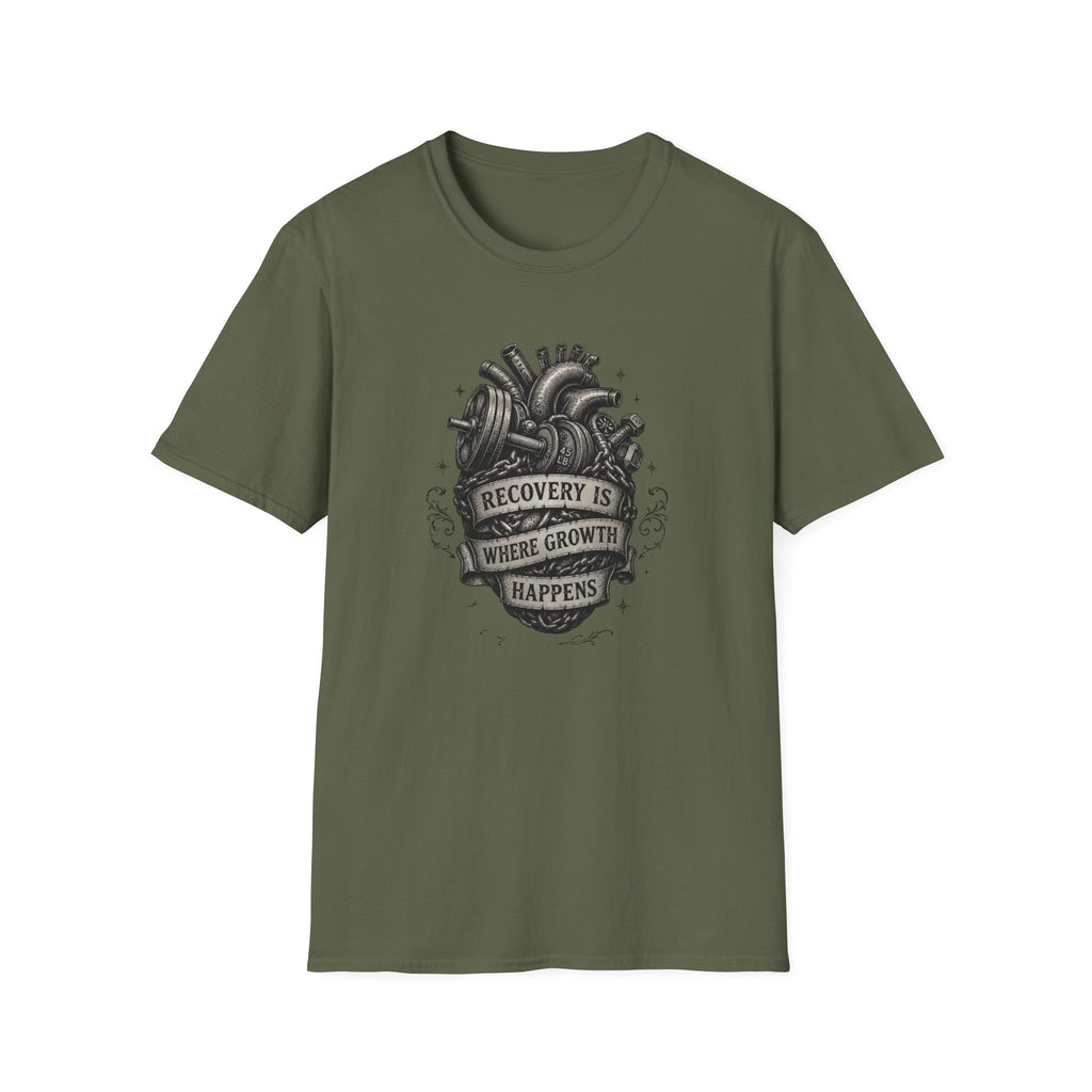 Recovery Is Where Growth Happens T‑Shirt