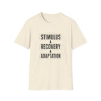 Stimulus → Recovery → Adaptation T-Shirt
