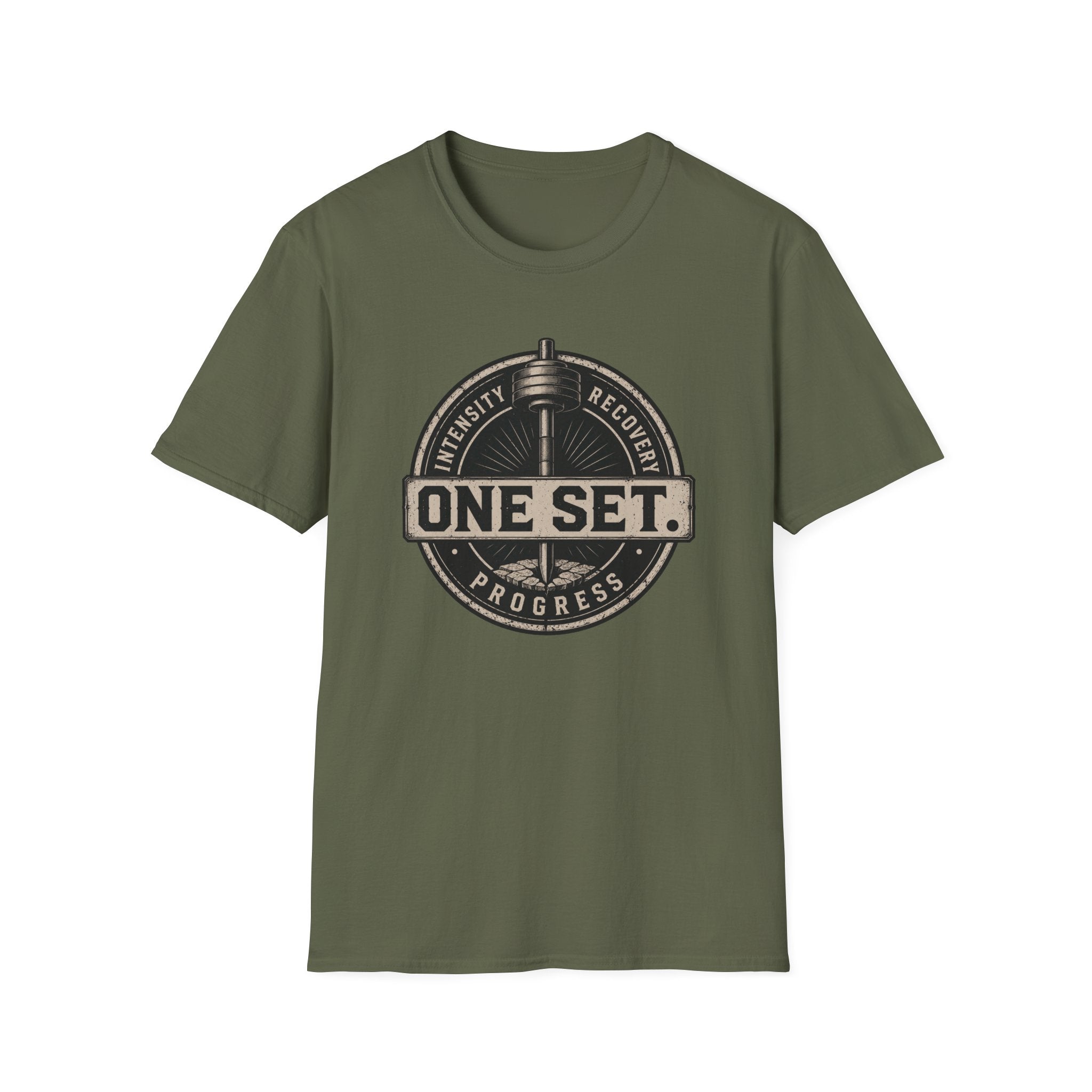 One Set , Intensity • Recovery • Progress T-Shirt