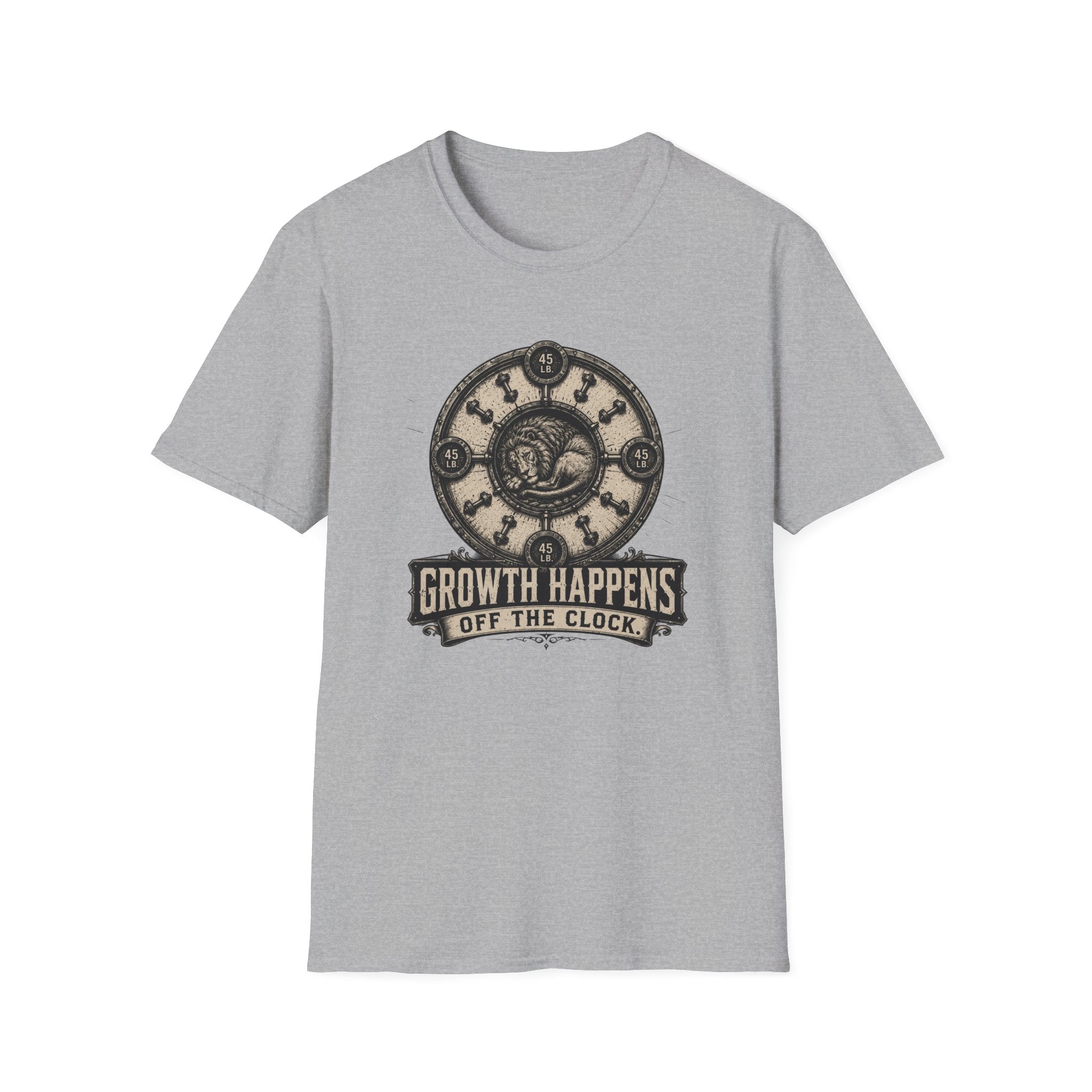 Growth Happens Off The Clock T-Shirt