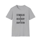 Stimulus → Recovery → Adaptation T-Shirt