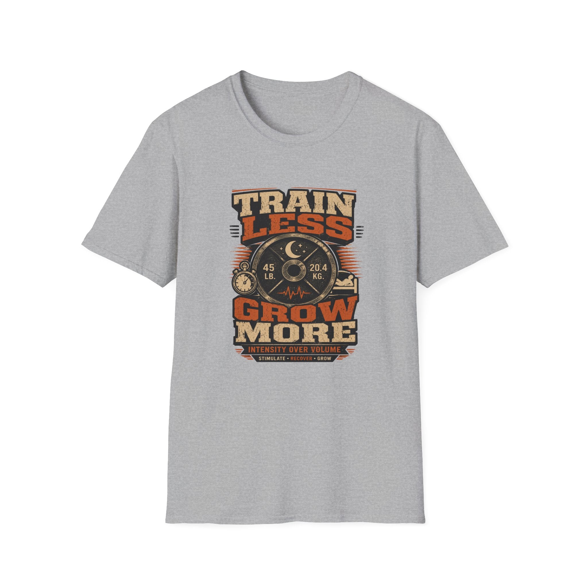 Train Less Grow More T-Shirt