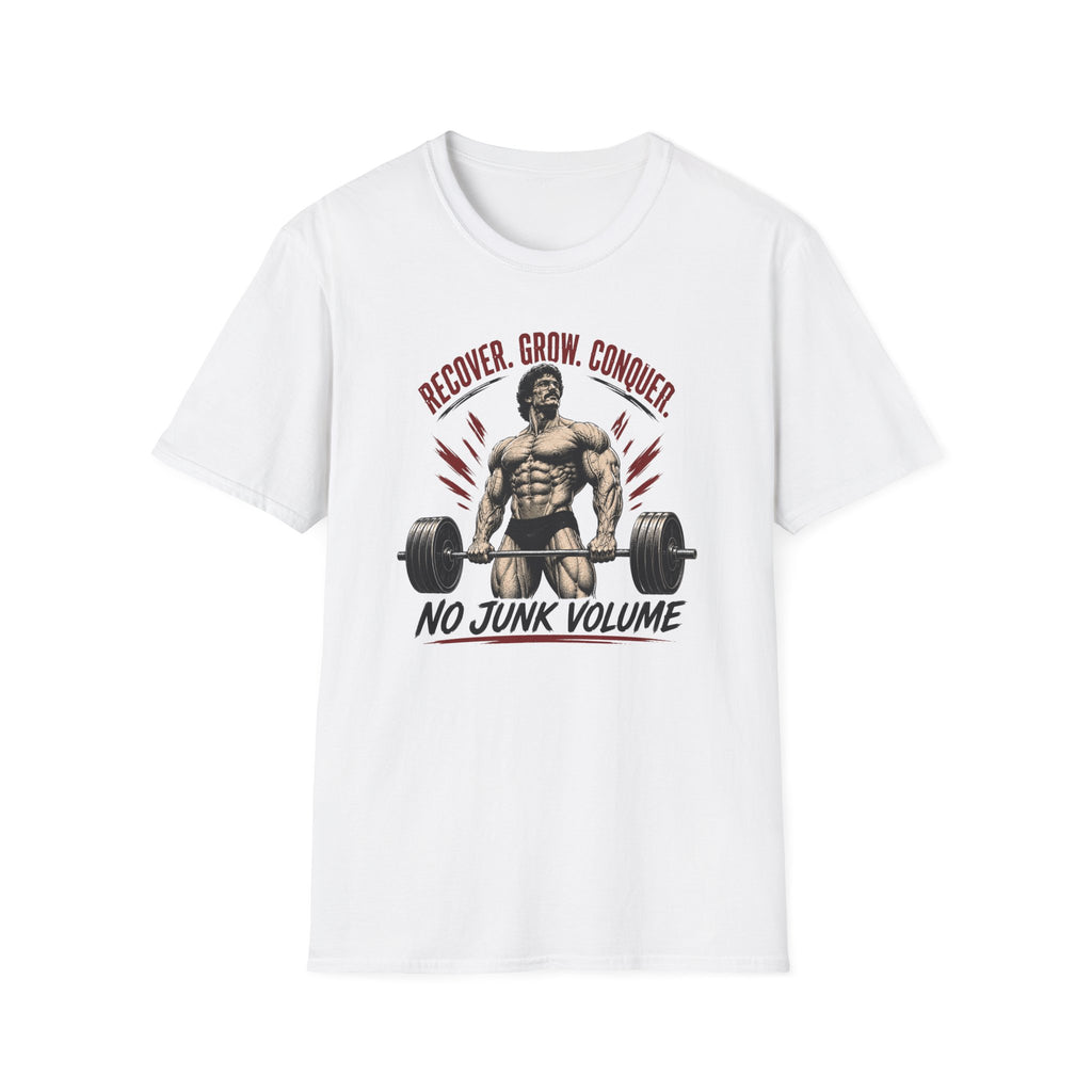 Recover Grow Conquer , No Junk Volume T-Shirt