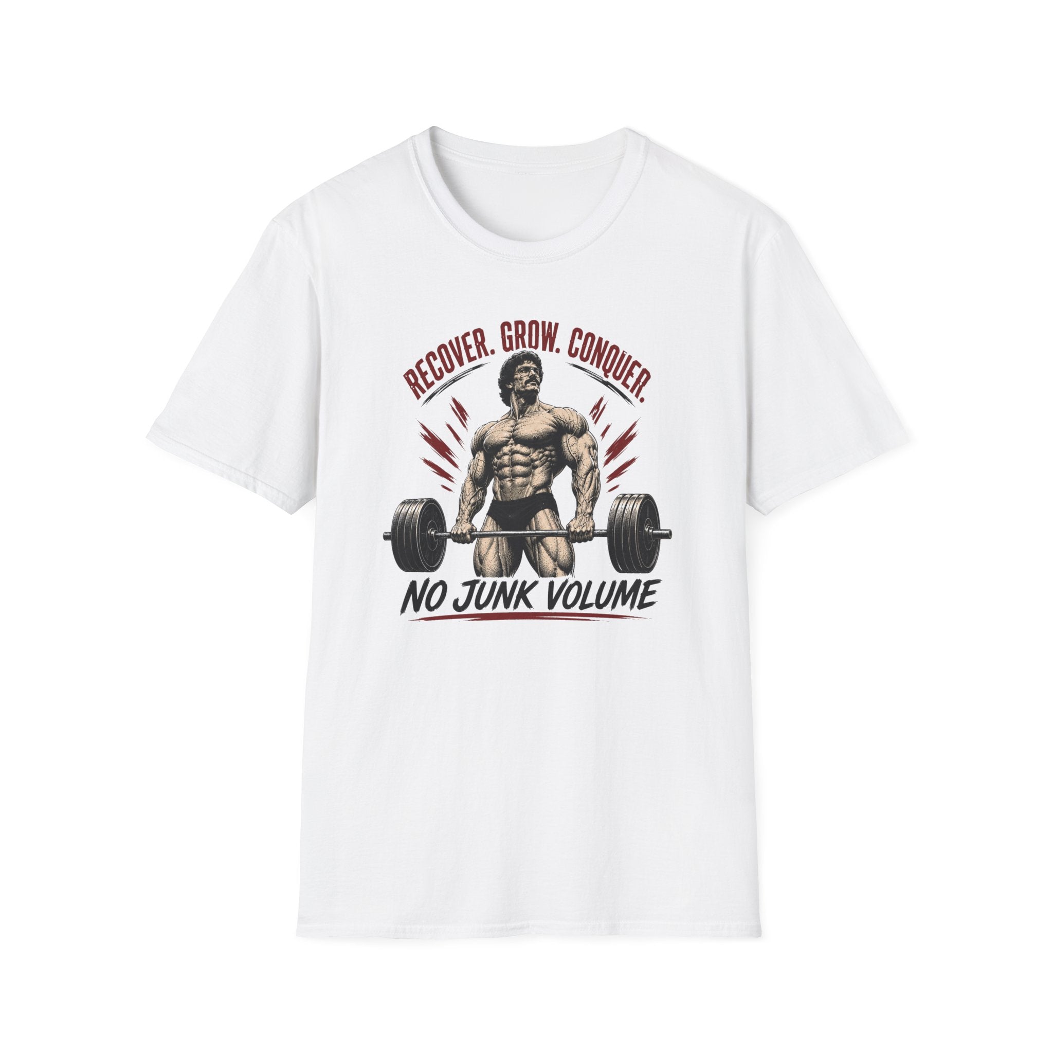 Recover Grow Conquer , No Junk Volume T-Shirt