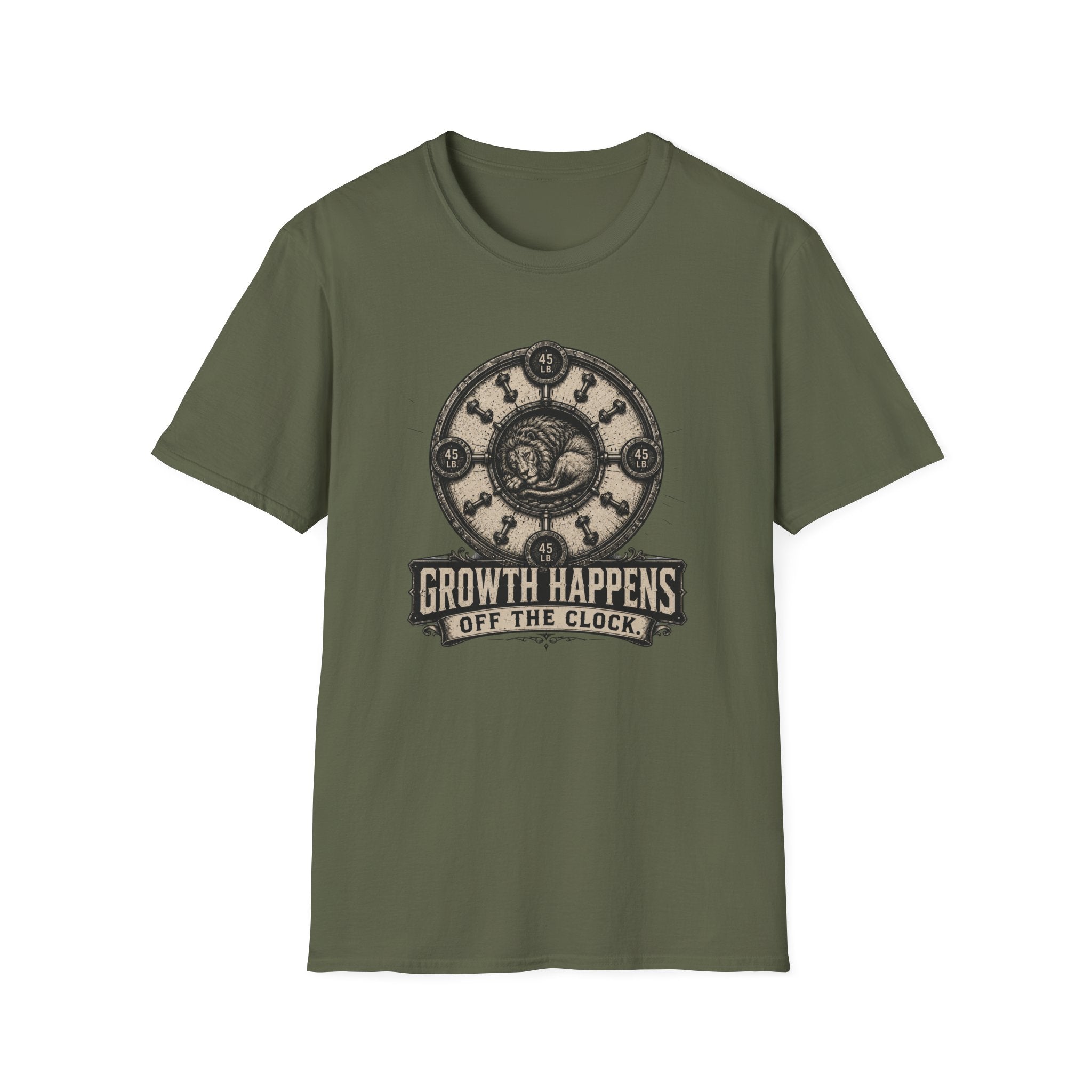 Growth Happens Off The Clock T-Shirt