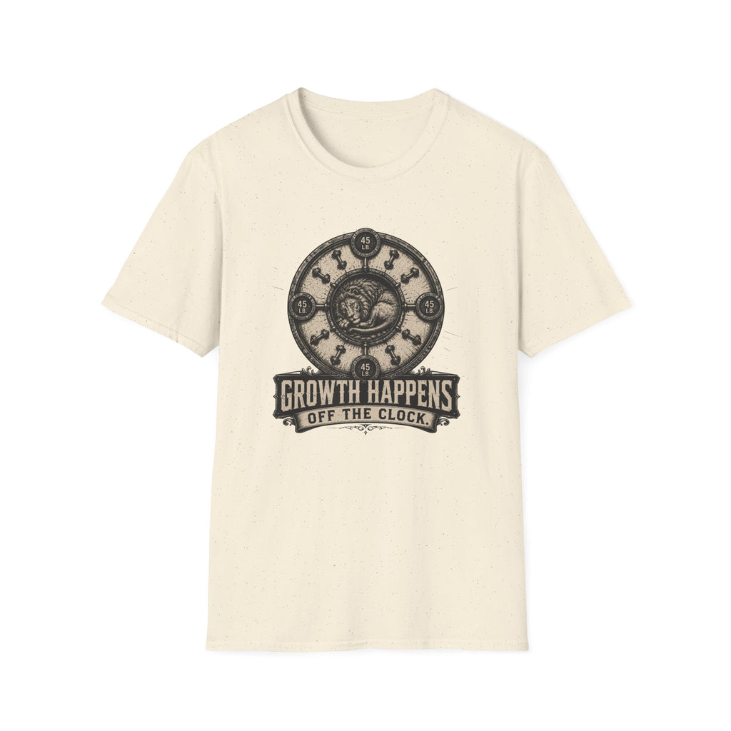 Growth Happens Off The Clock T-Shirt