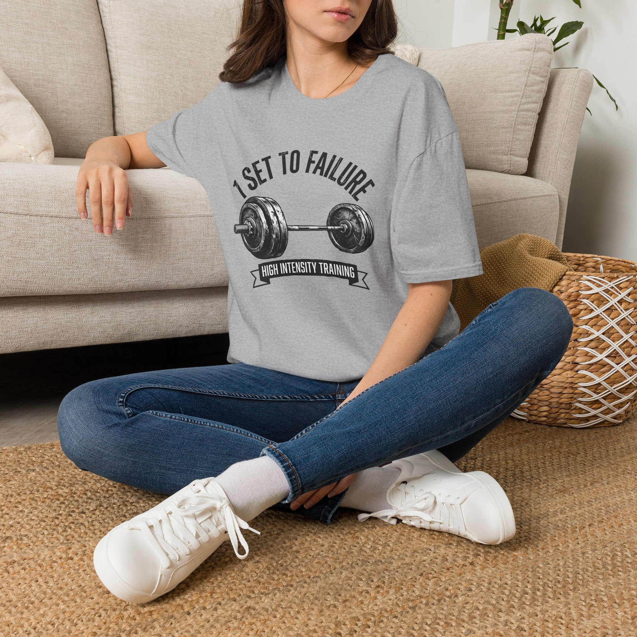 I Set to Failure Barbell T-Shirt