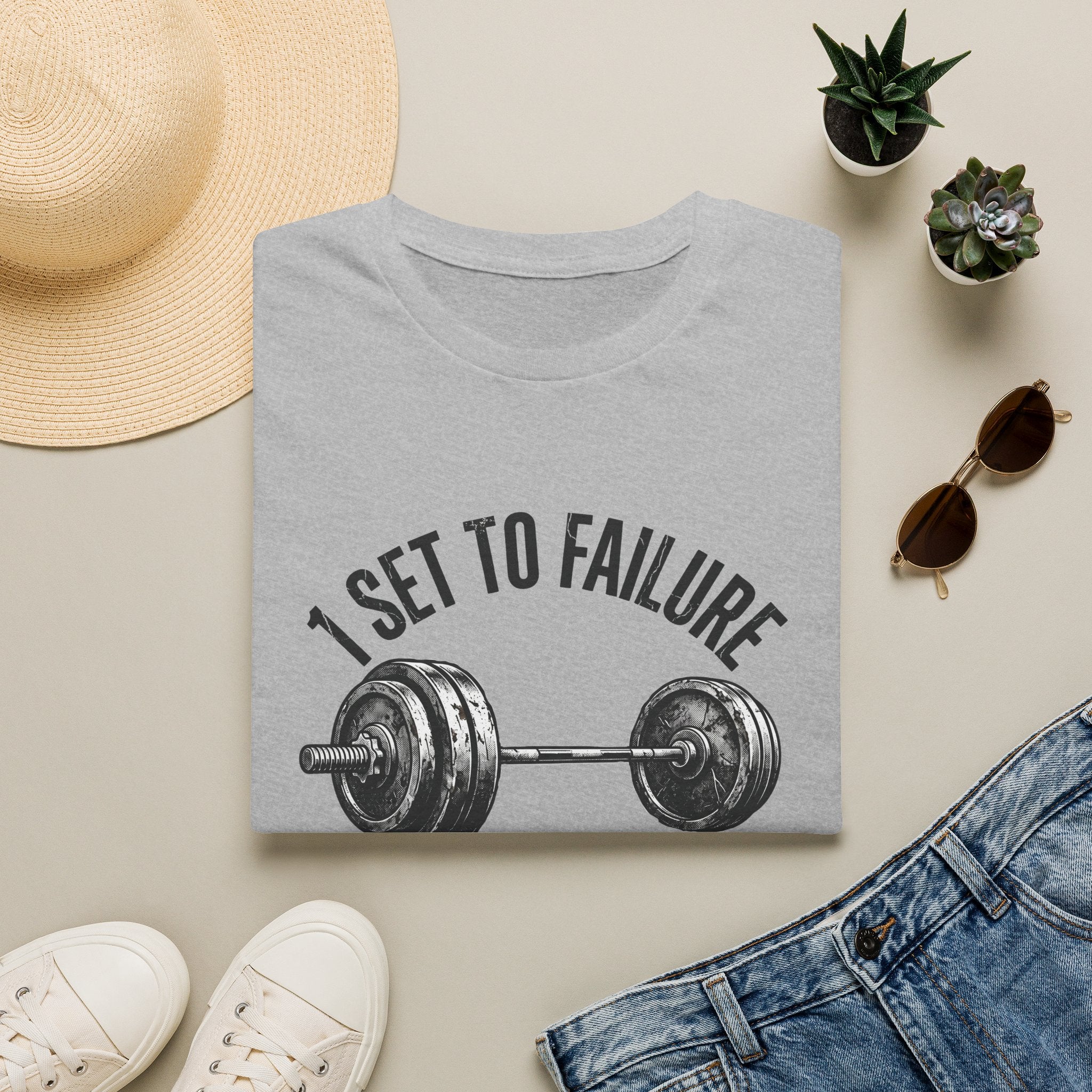 I Set to Failure Barbell T-Shirt
