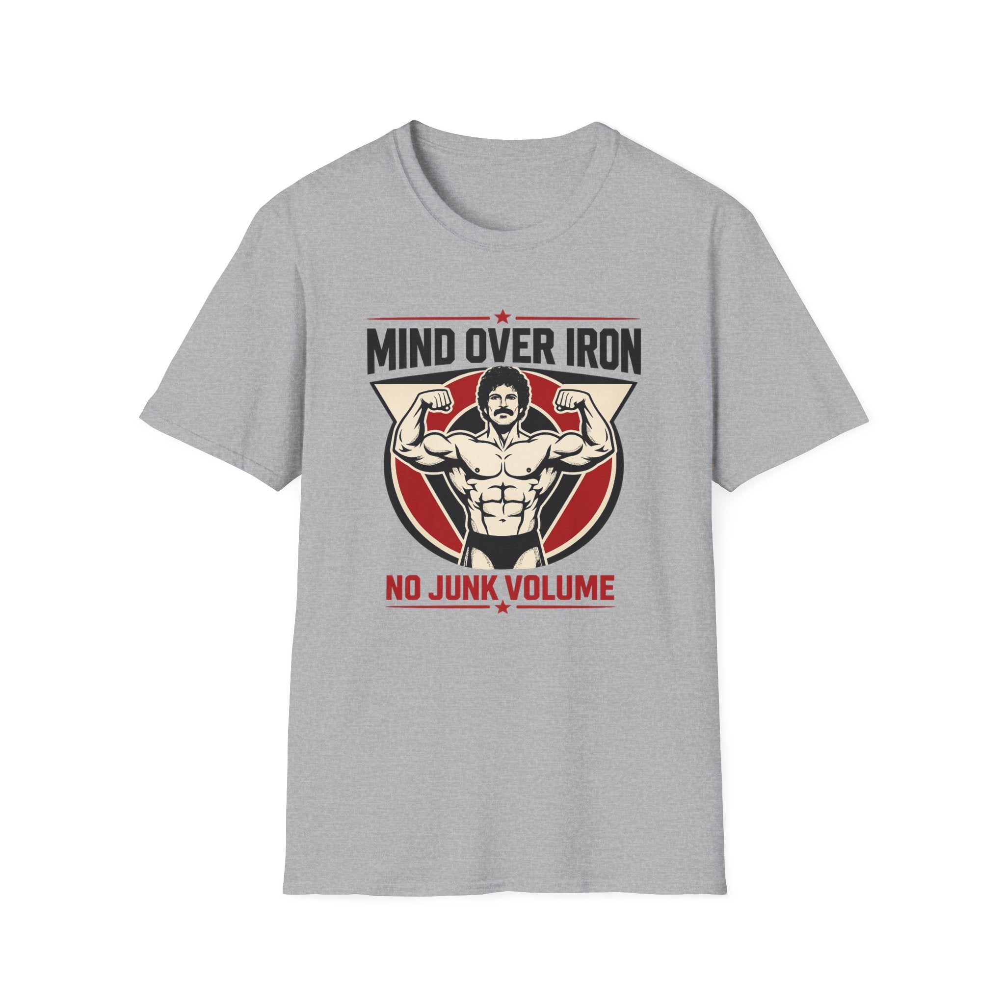 Mind Over Iron, No Junk Volume T-Shirt