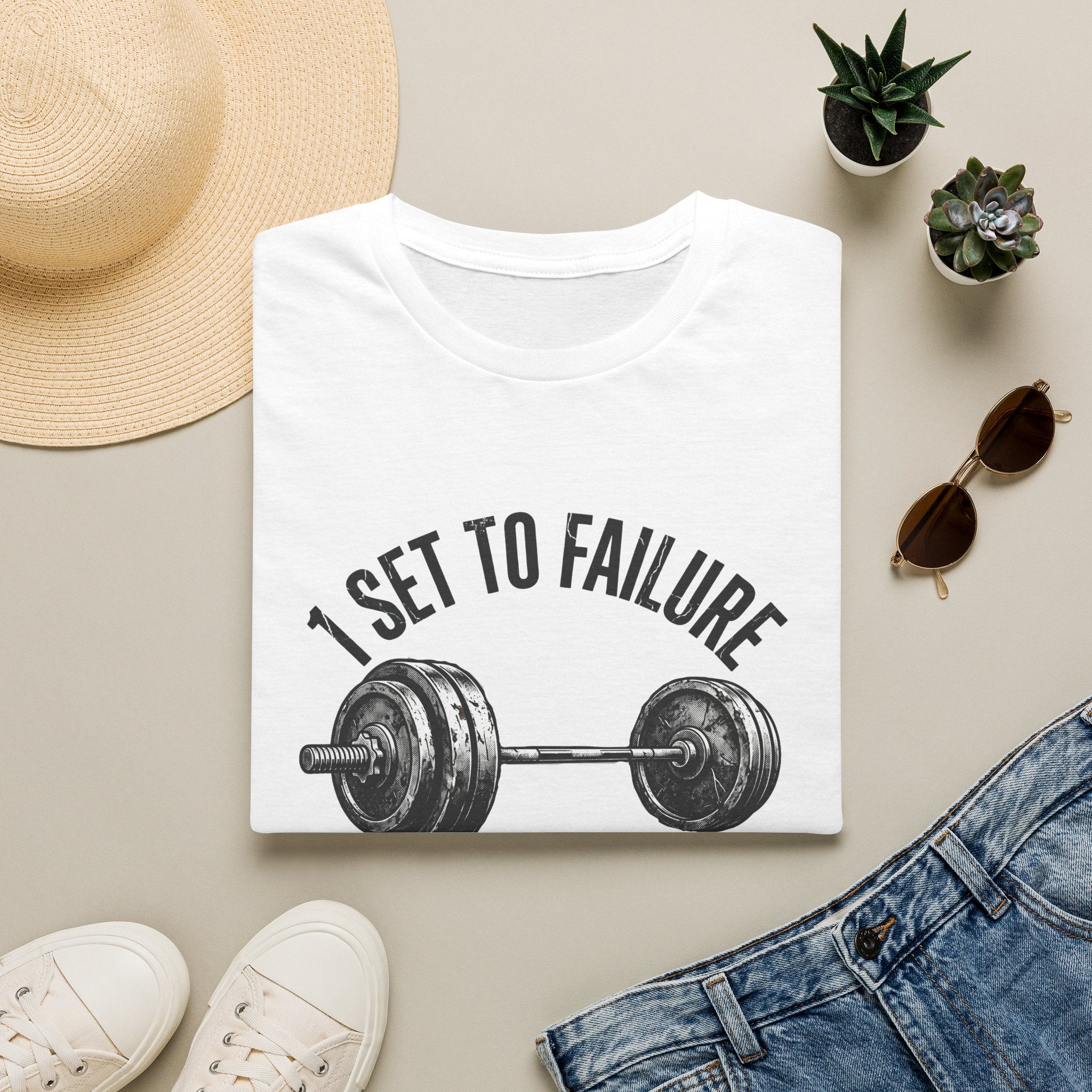 I Set to Failure Barbell T-Shirt