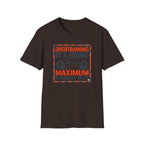Overtraining Is A Crime T-Shirt