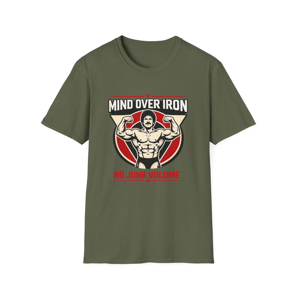 Mind Over Iron, No Junk Volume T-Shirt
