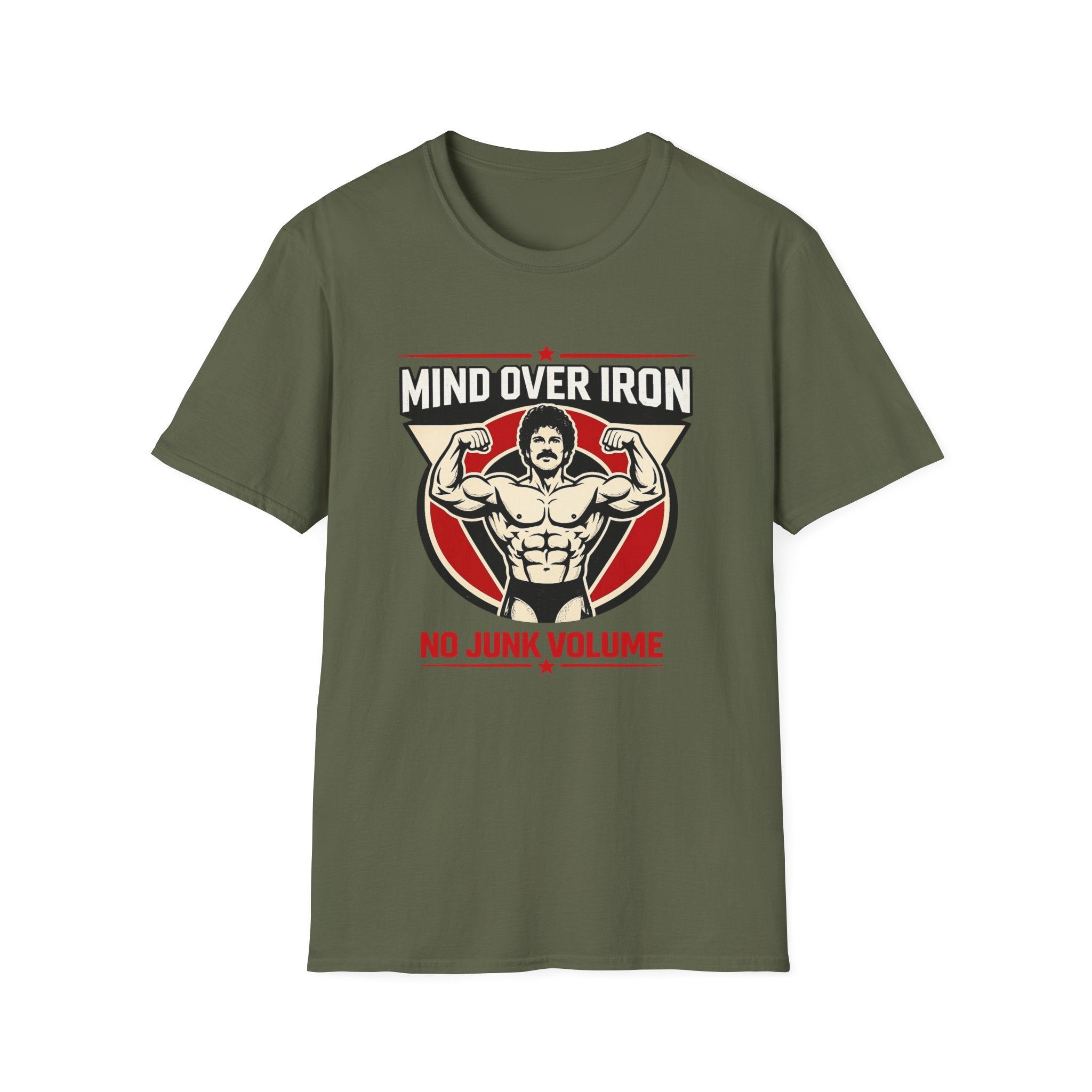 Mind Over Iron, No Junk Volume T-Shirt