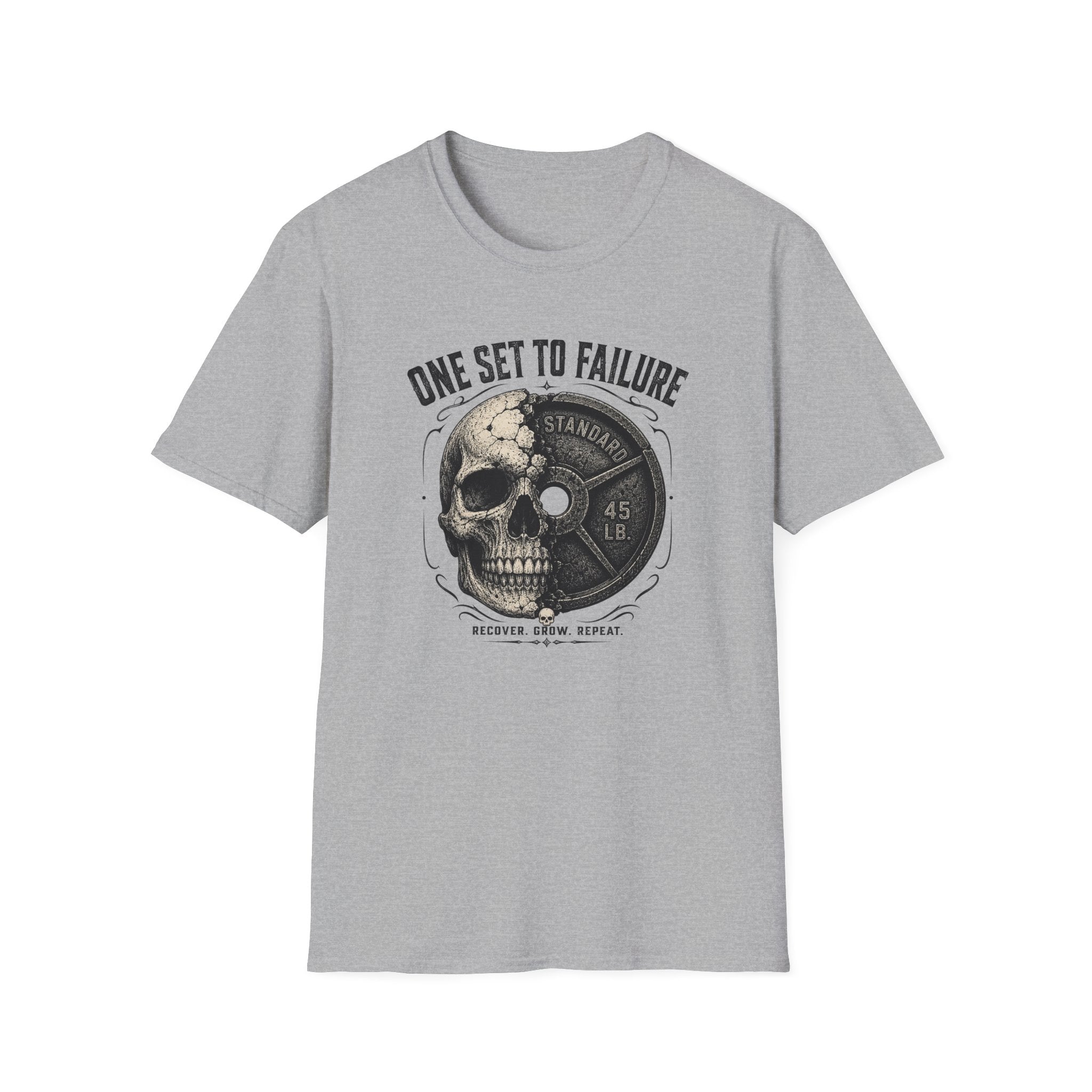 One Set To Failure Recover Grow Repeat T-Shirt