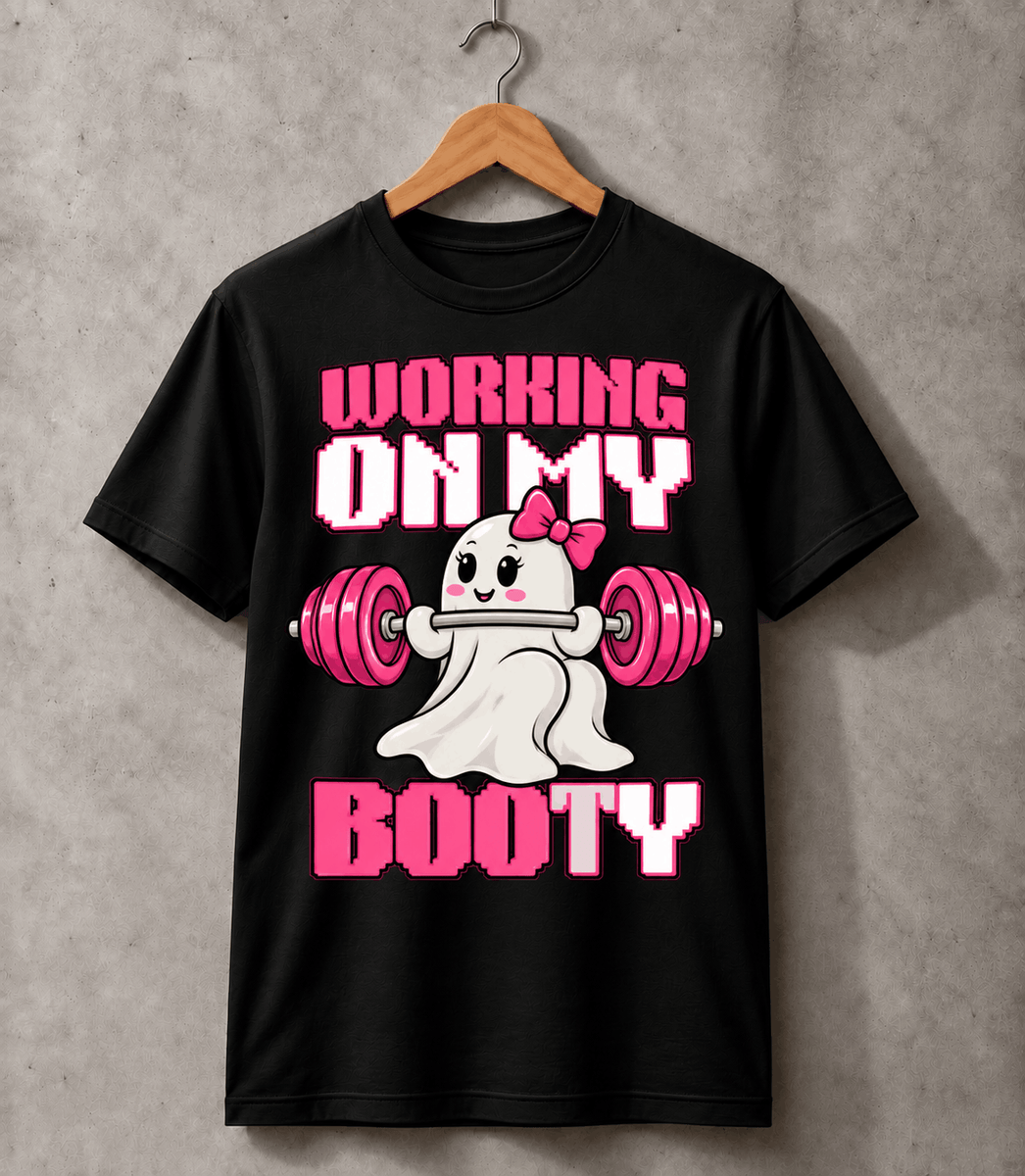 Working on my Booty T-Shirt