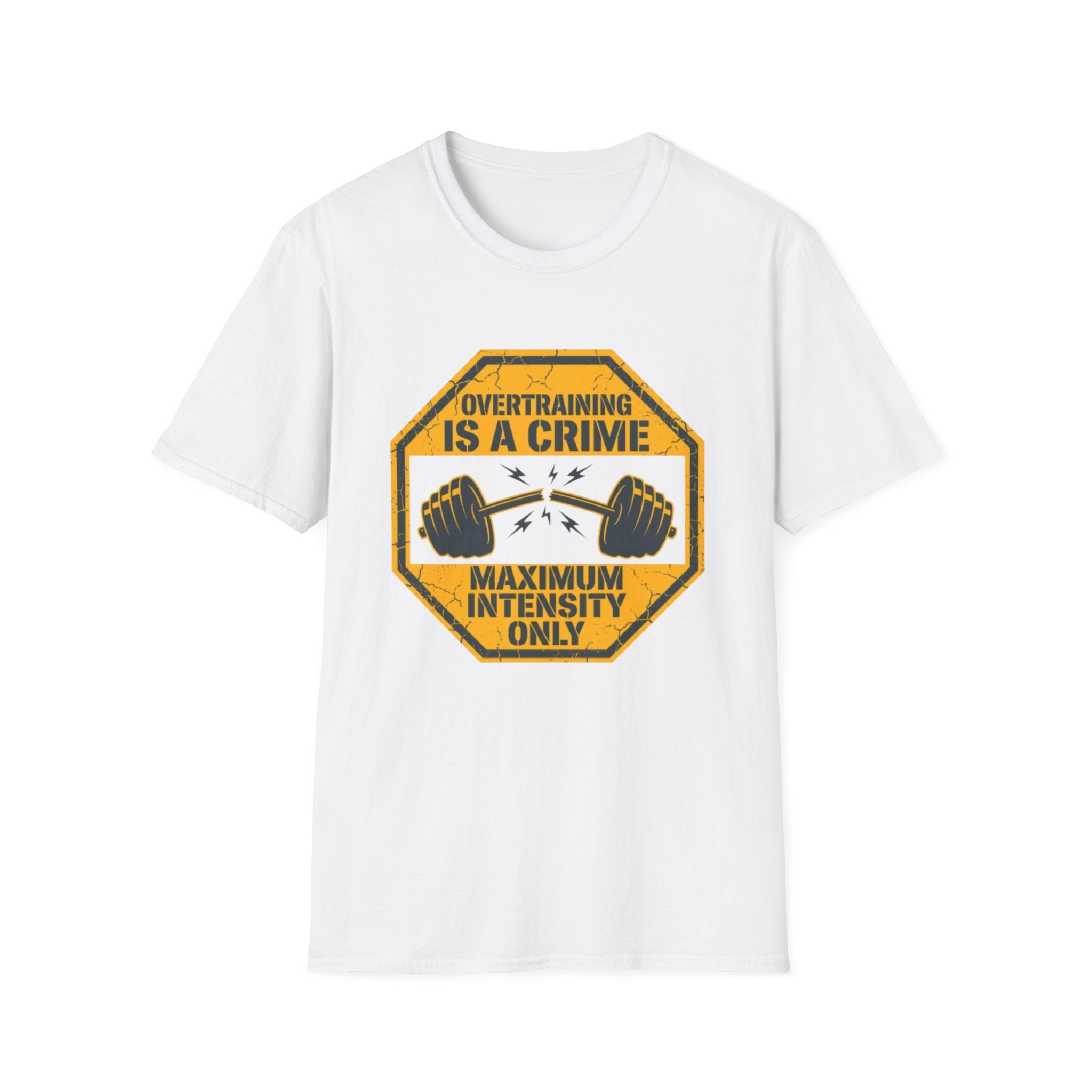 Overtraining Is a Crime T-Shirt