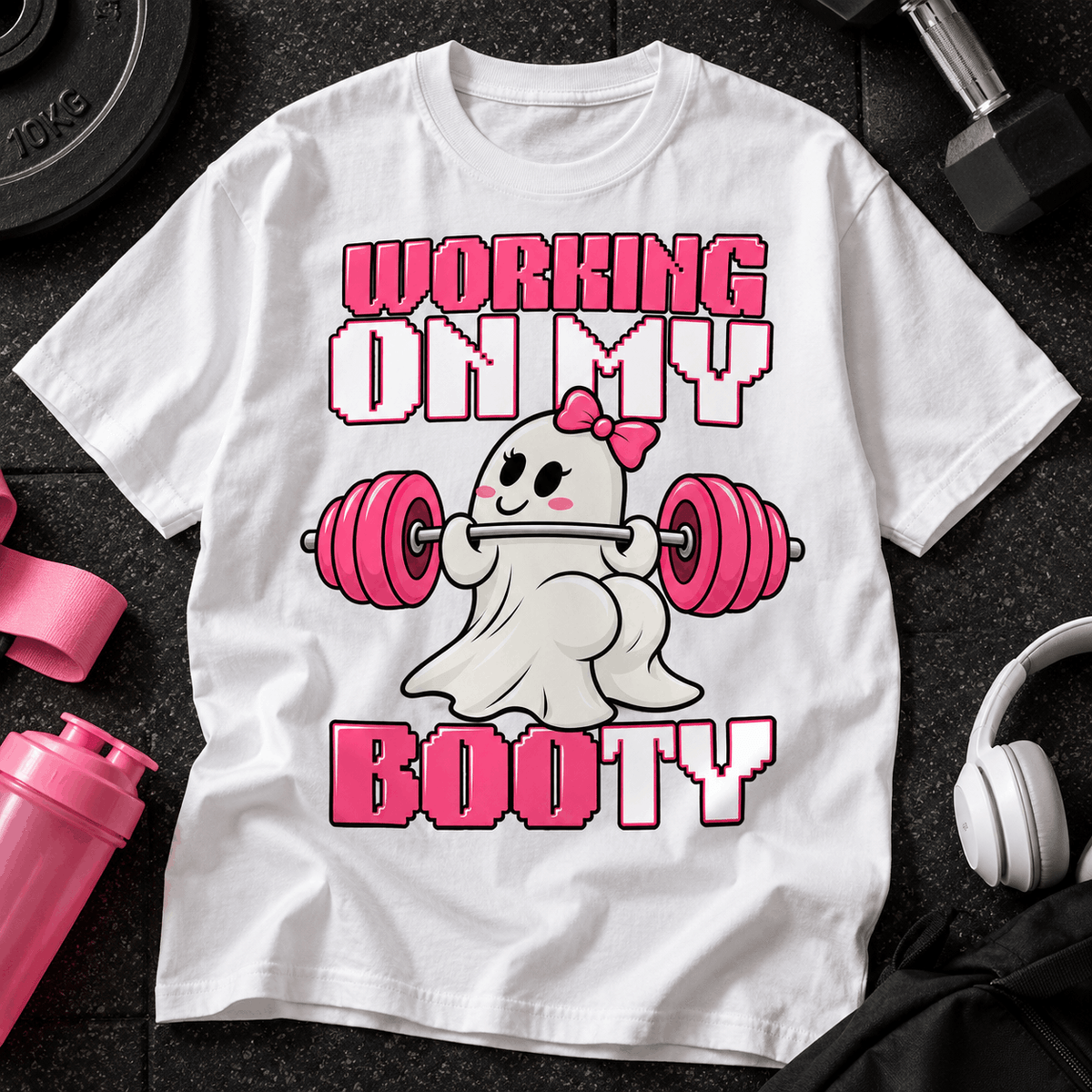 Working on my Booty T-Shirt