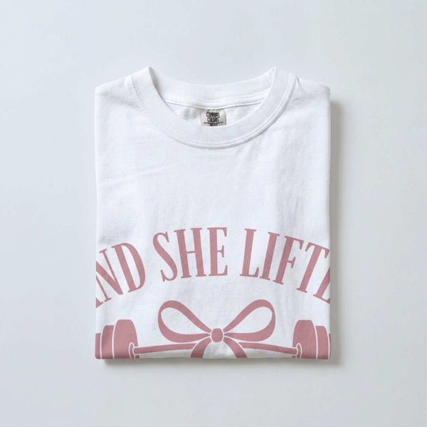 And She Lifted Heavily Ever After T-Shirt