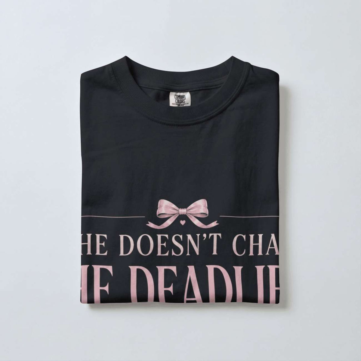 She Doesn't Chase She Deadlifts T-Shirt